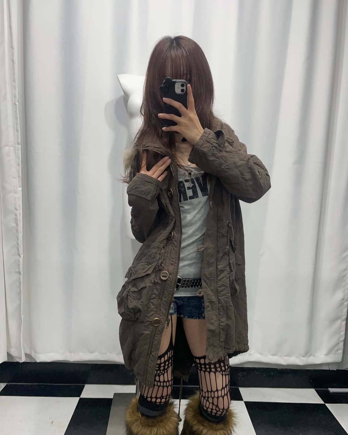 🎸카키 롱 자켓🎸 상품이미지2