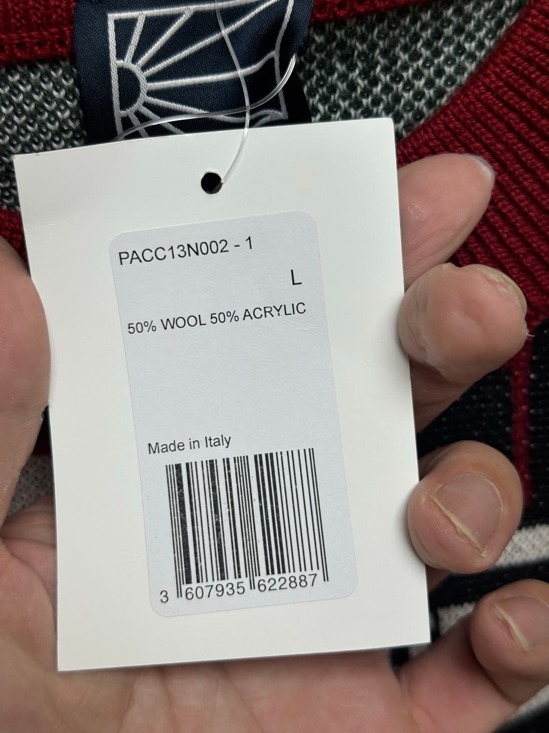 [L] 라스벳 패턴 니트 상품이미지3