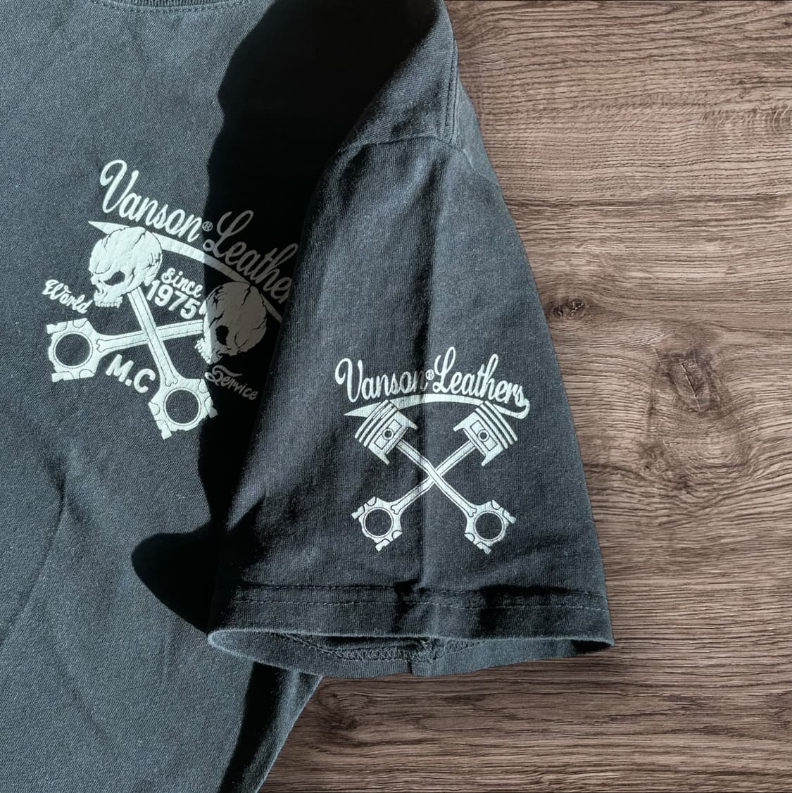 Vanson Leathers Printed T-shirt 상품이미지3