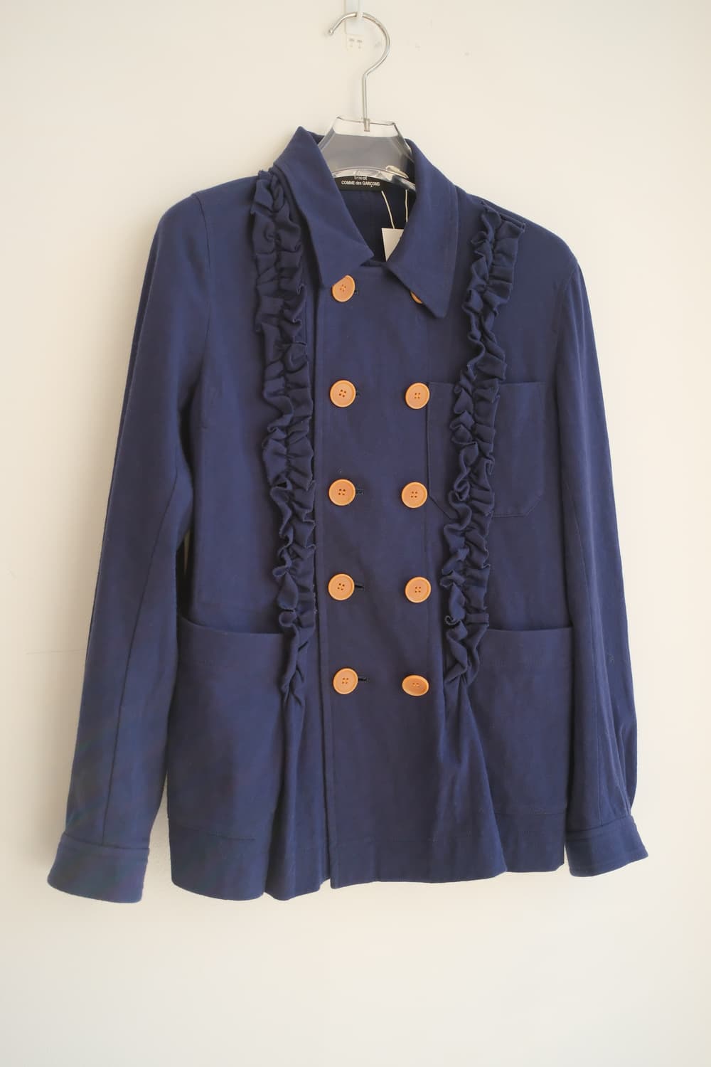 Frill jersey peacoat 상품이미지5