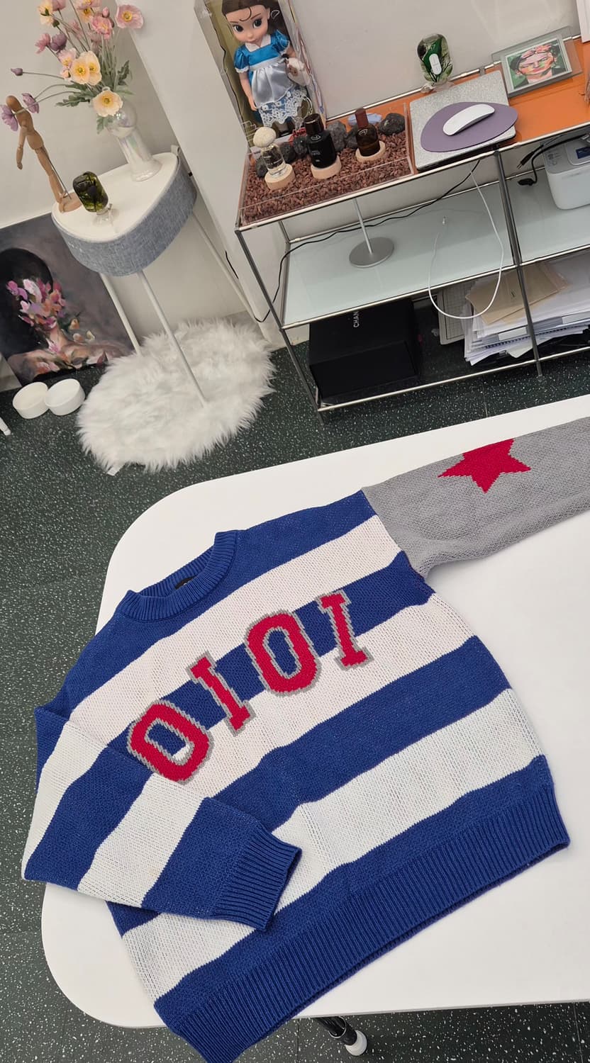 oioi 오아이오아이 스트라이프 니트 상품이미지1