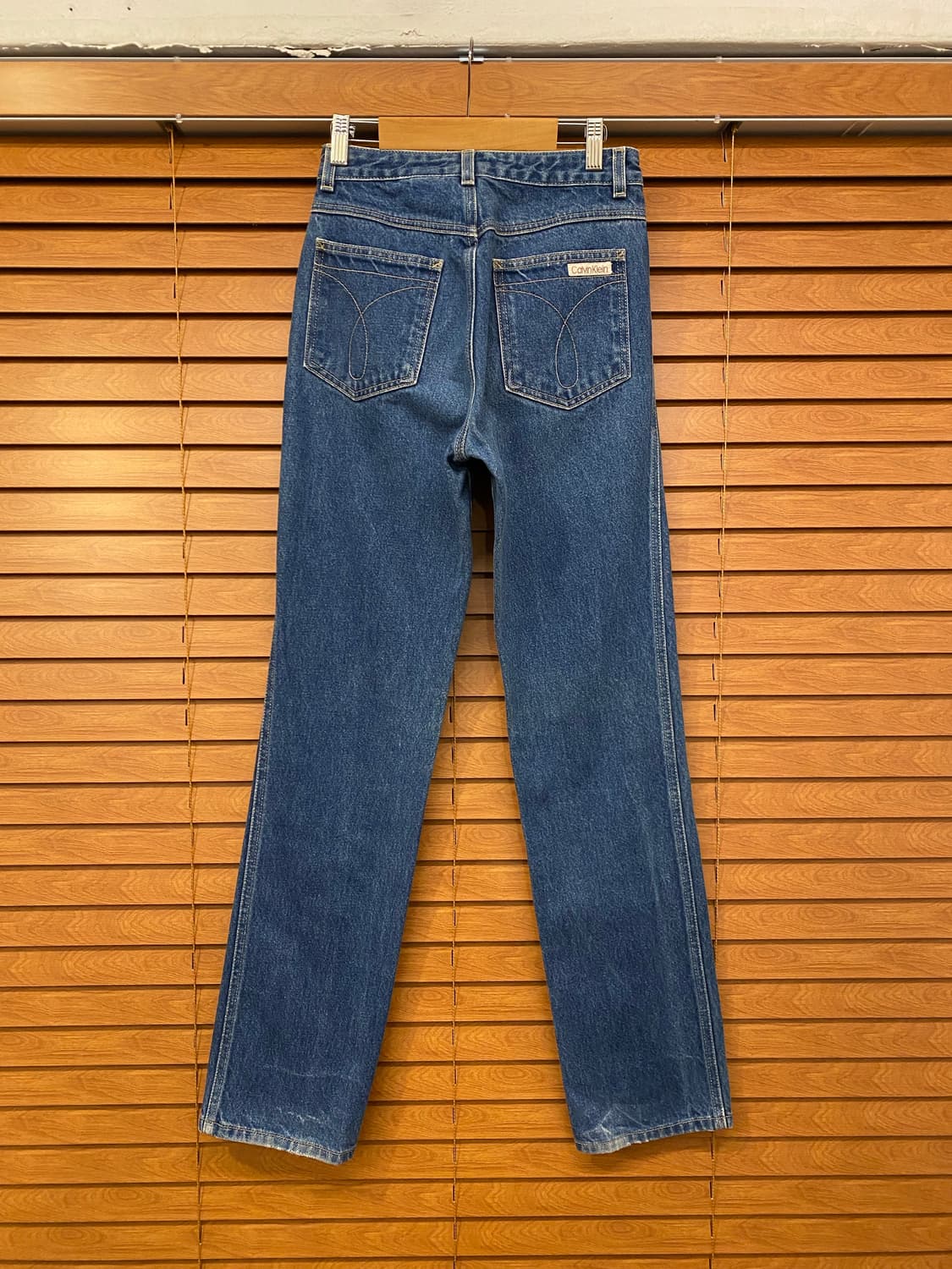 90s USA CK 캘빈 클라인 진청 스트레이트진 상품이미지2