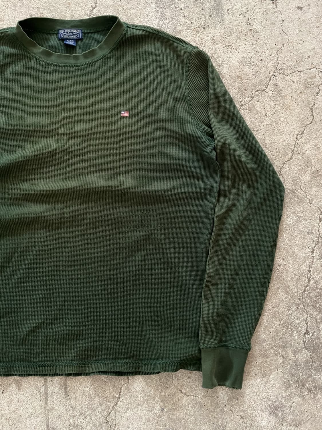 90-00s Polo jeans Distressed Thermal 상품이미지1