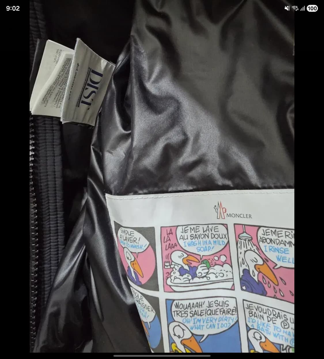 몽클레어 마야 70 후드 쇼트 다운 자켓 블랙 (25fw) 4사이즈 상품이미지5