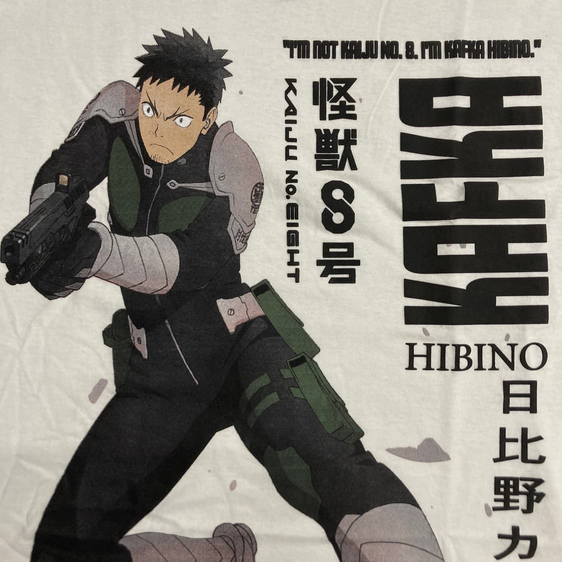 괴수8호 오피셜 애니메이션 티셔츠 상품이미지2