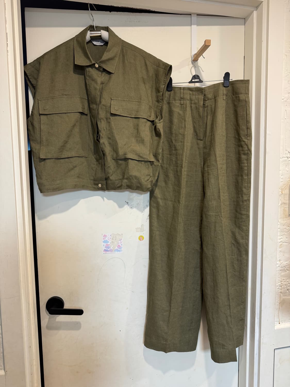 제평 드에스더 린넨 셋업 상품이미지1