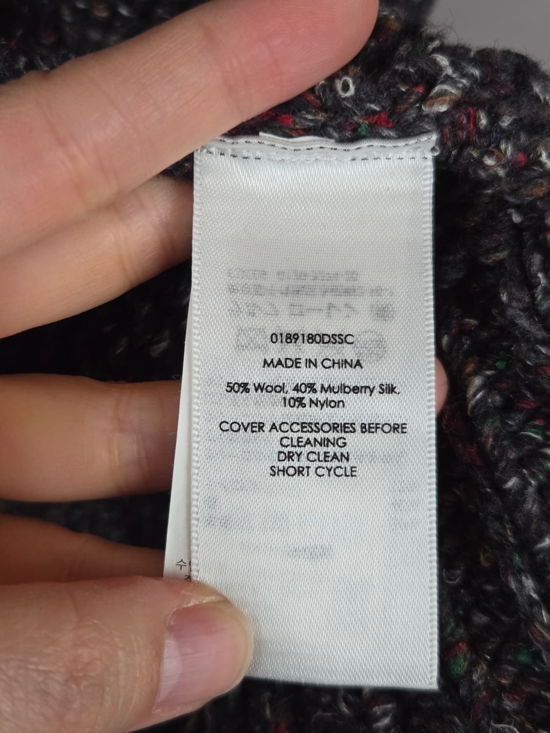 [무료배송]데님앤서플라이 랄프로렌 M 여성 울 실크 혼방 니트 가디건 상품이미지9