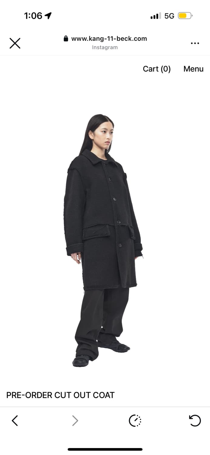 (삽니다) Kang11beck 하프코트 구해요 상품이미지1