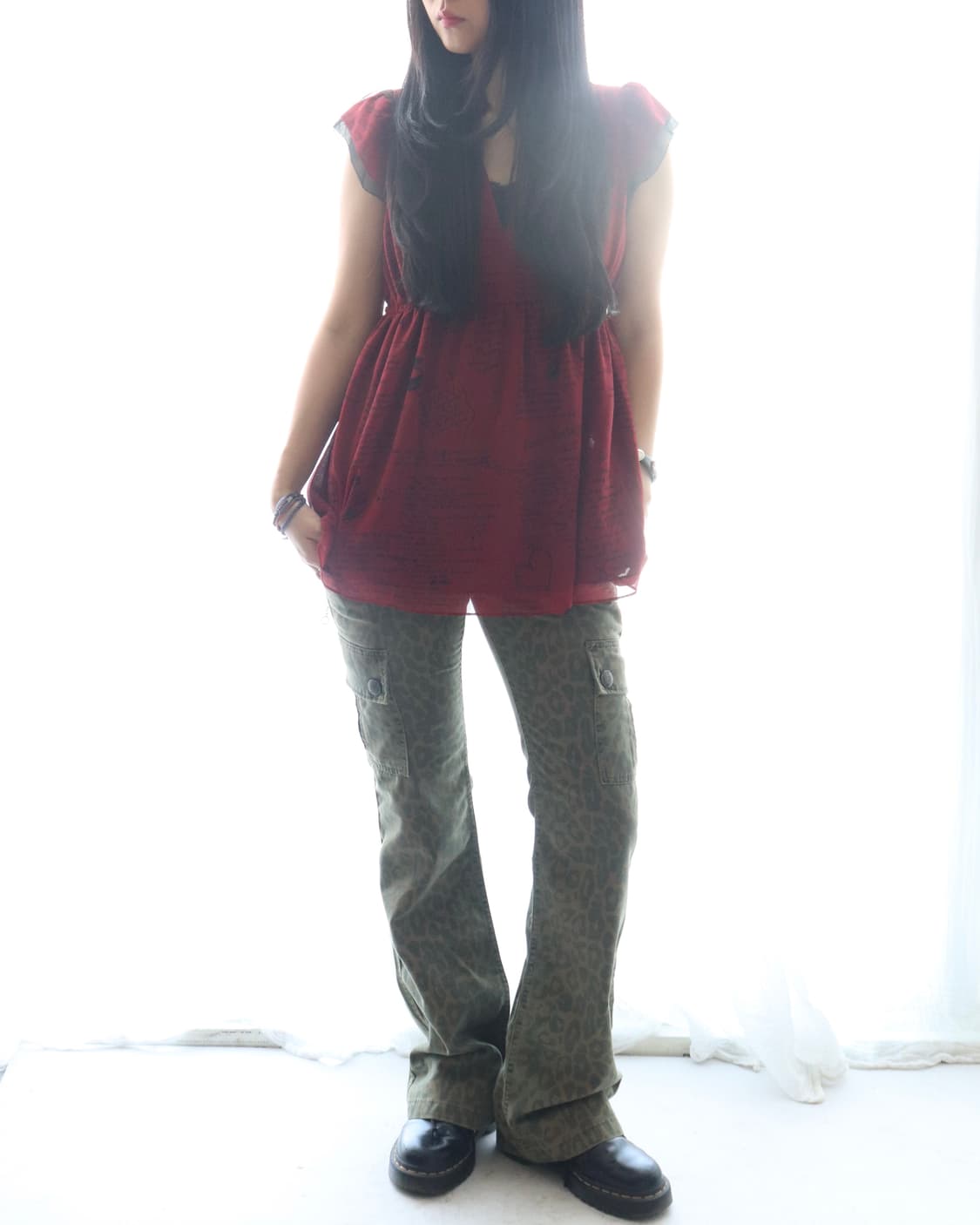 [Hysteric Glamour] Camo Cargo Pants(새상품) 상품이미지4