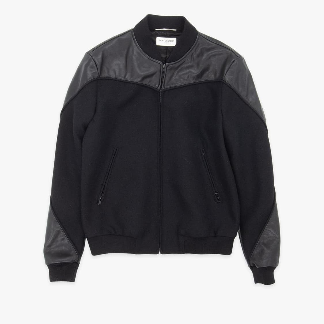 Wool and Leather Stadium Jacket 상품이미지2