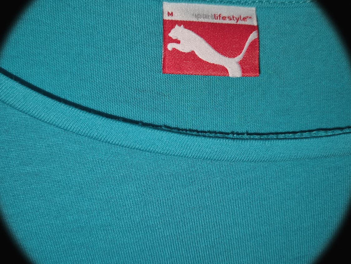 PUMA y2k tropical blue-mint top 상품이미지3