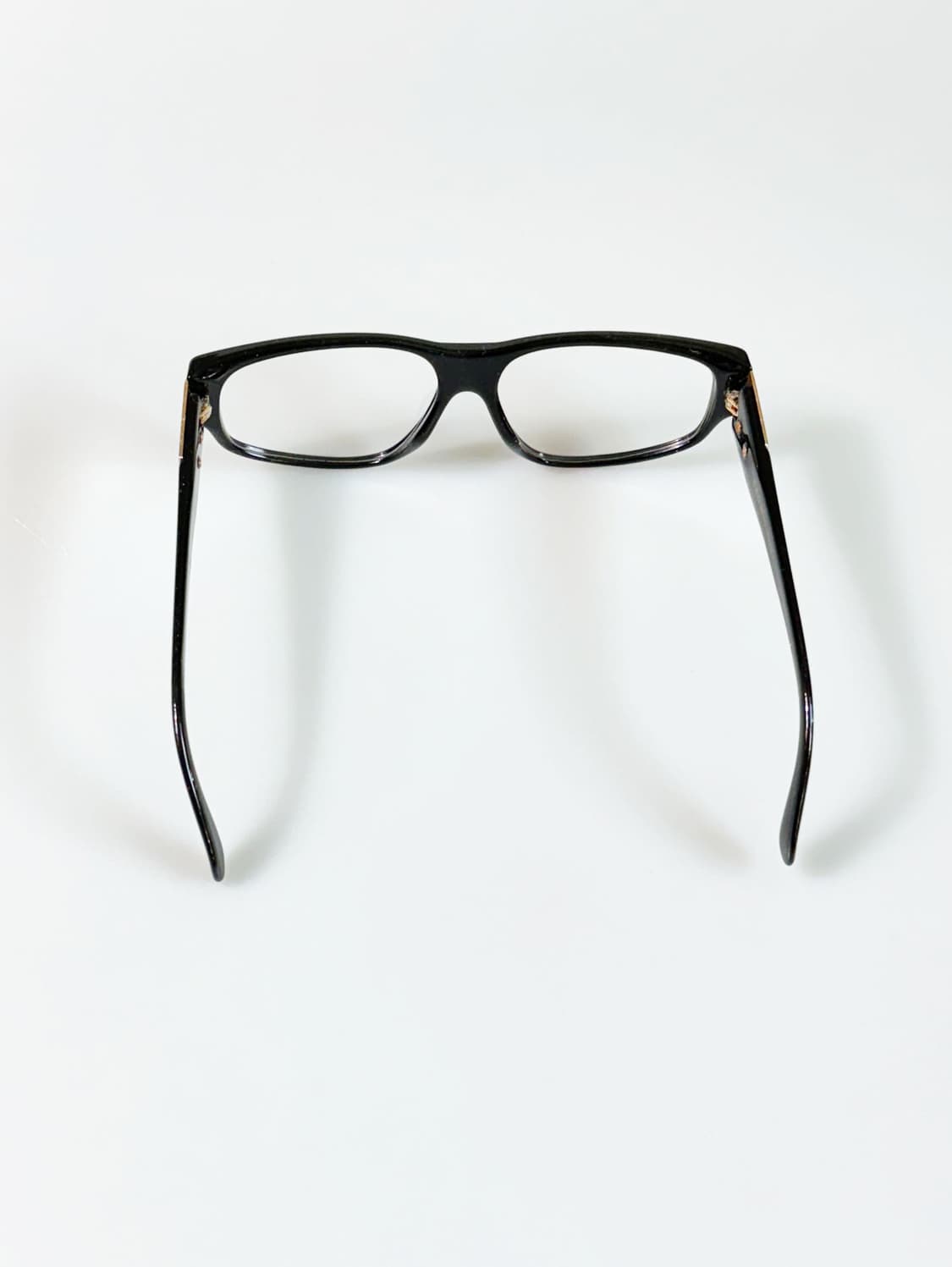 90s ROJANNE 뿔테 오버사이즈 스퀘어 빈티지 안경 상품이미지6