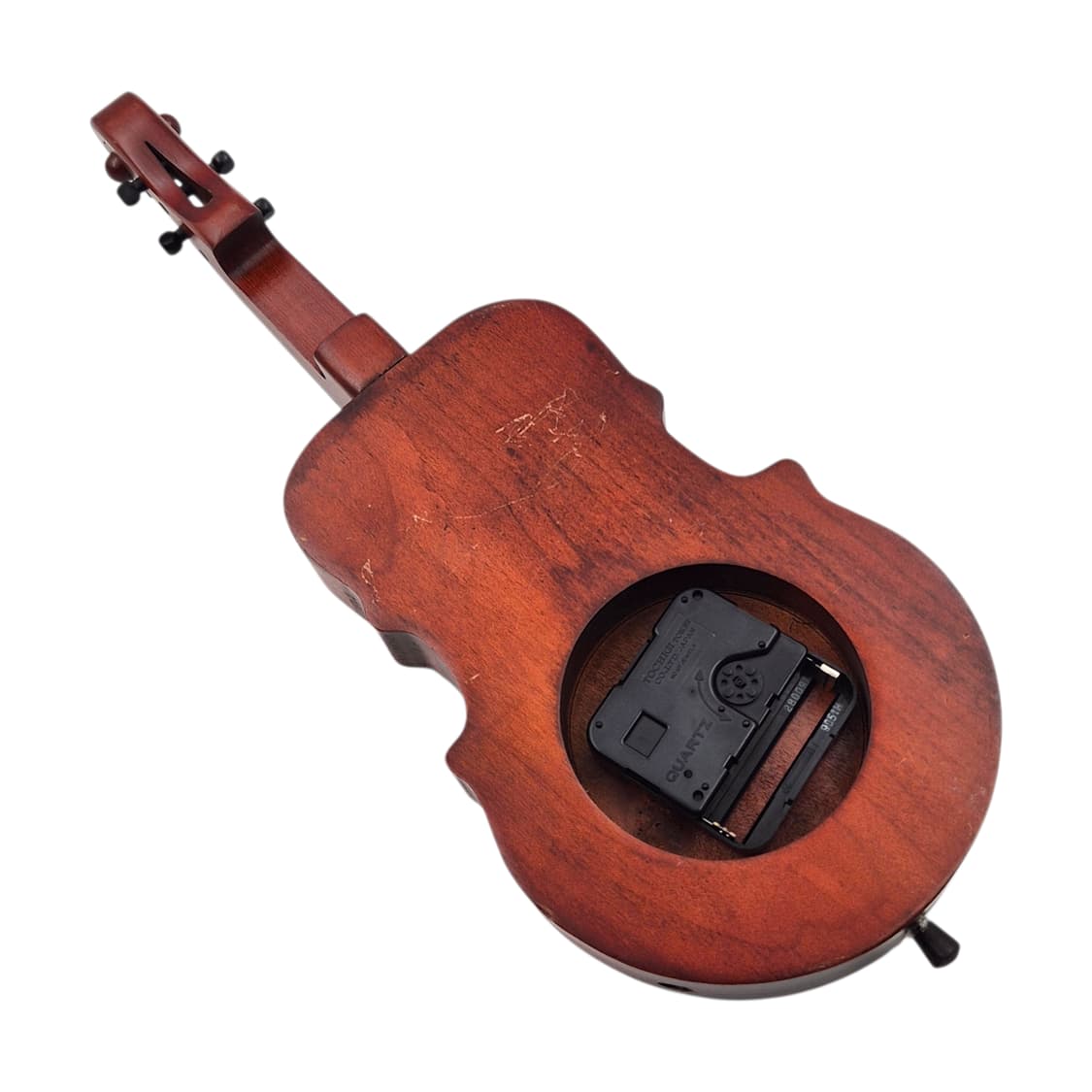 80s 토치키토케이 우드 바이올린 시계 상품이미지4