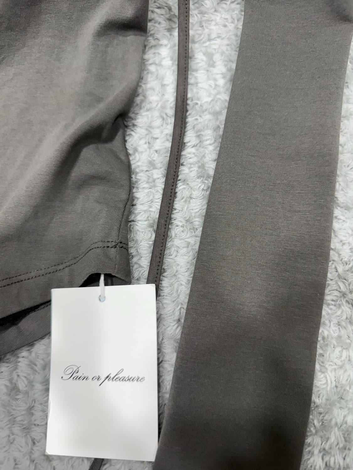 Pain or pleasure 긴팔티셔츠 차콜 s 상품이미지4