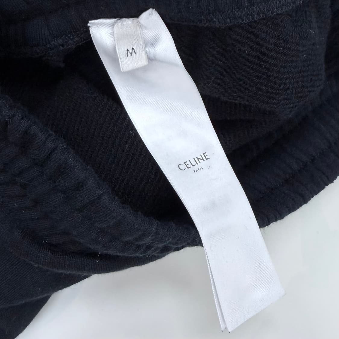 [S+급/M] 셀린느 트리오페 후드티 조거팬츠 트레이닝 셋업 블랙 상품이미지7