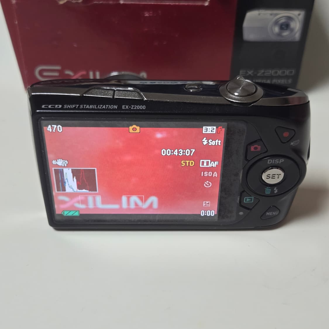 카시오 엑슬림 Z2000 디지털 카메라 상품이미지6
