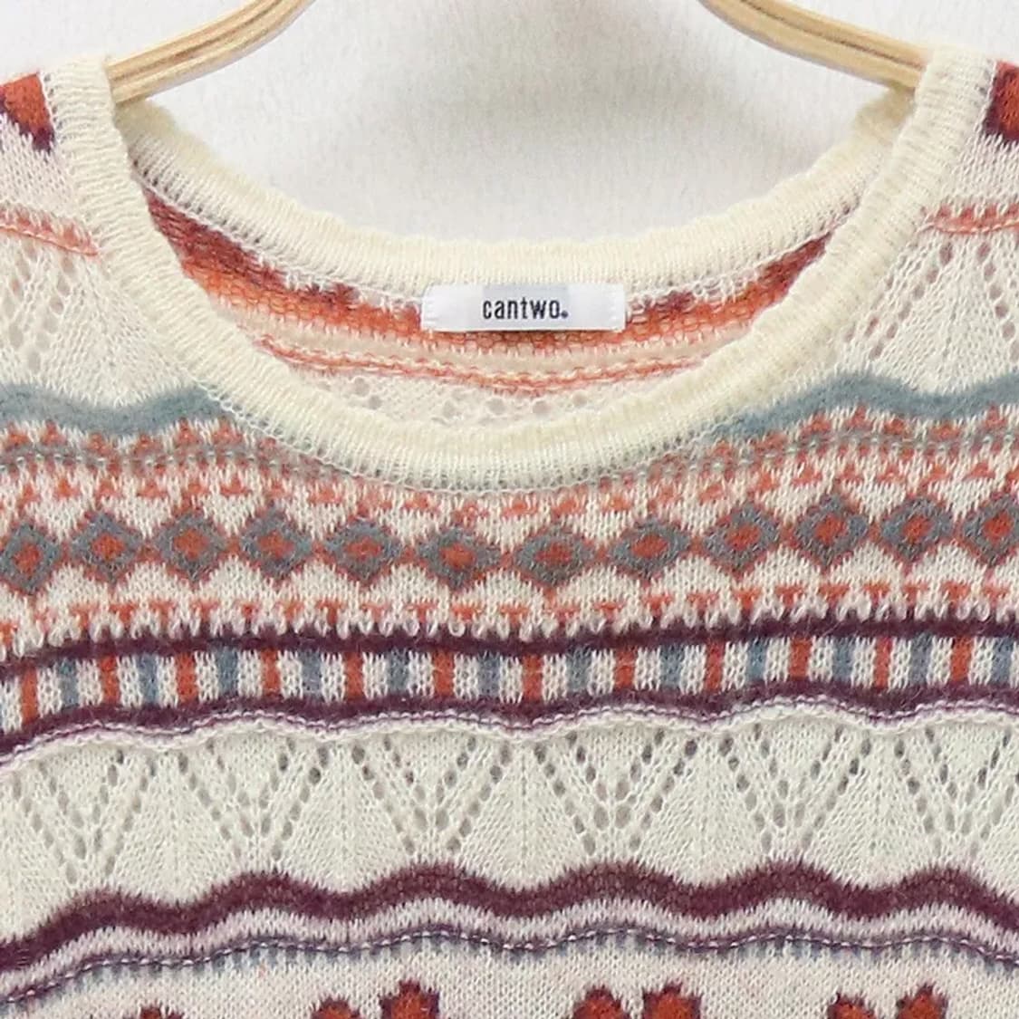 CANTWO 울 혼방 니트 원피스 63596 상품이미지4