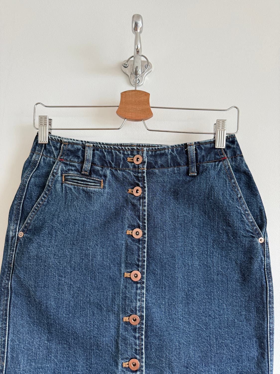 INES DE LA FRESSANGE X UNIQLO 데님 스커트 상품이미지2
