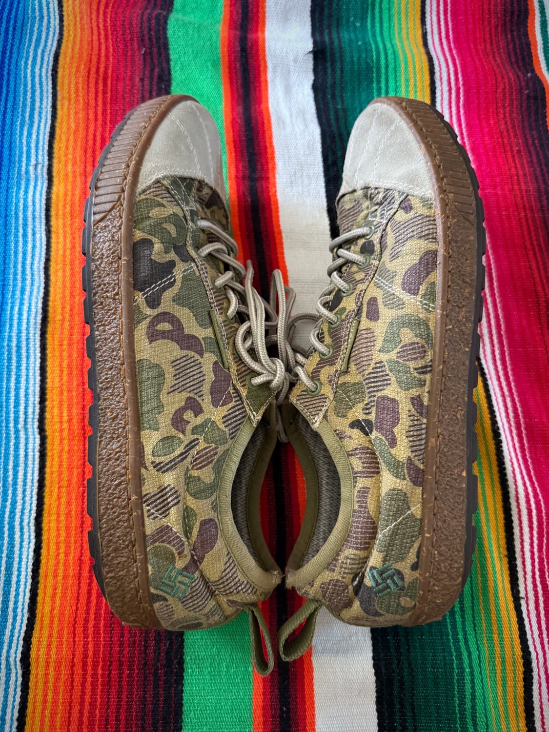 Columbia WOODRIDGE OMNI TECH camo shose 상품이미지2
