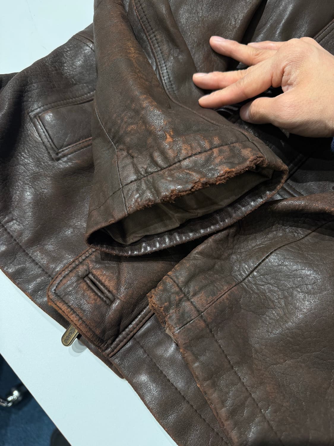 YSL 입생로랑 양가죽 자켓 상품이미지9