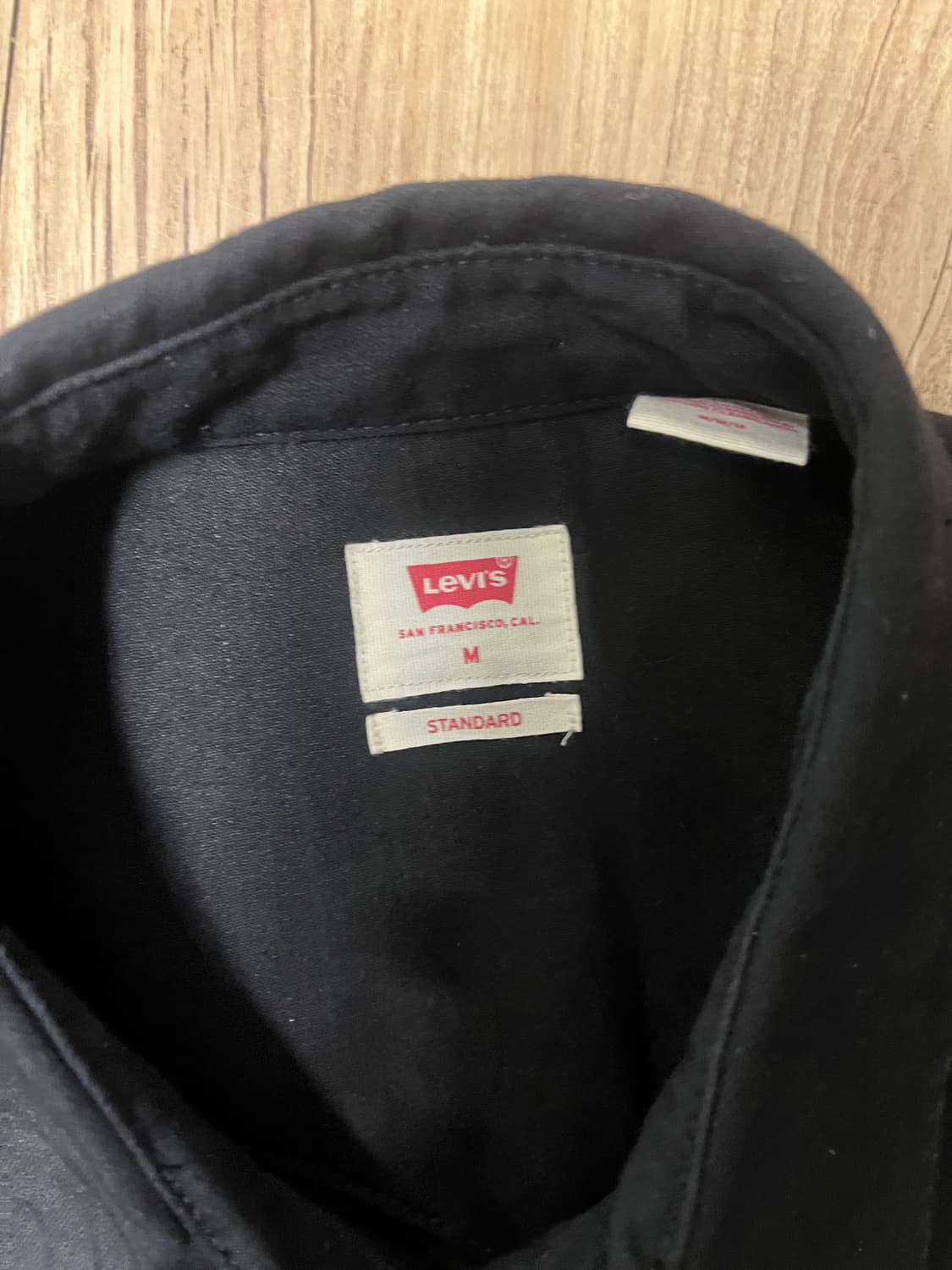 리바이스 블랙 웨스턴 스탠다드핏 m 상품이미지2