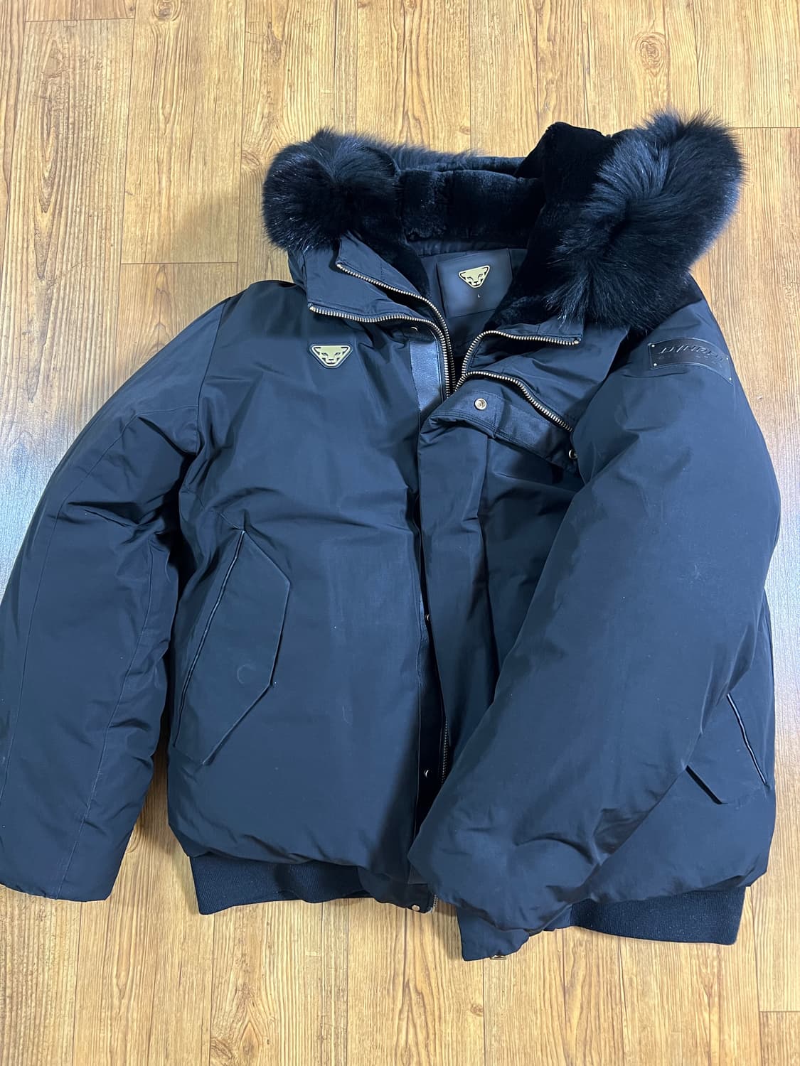 다이나핏 블랙패딩 상품이미지1