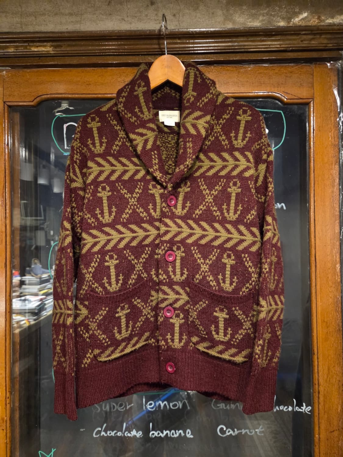 오베이 숄칼라 카디건 상품이미지7