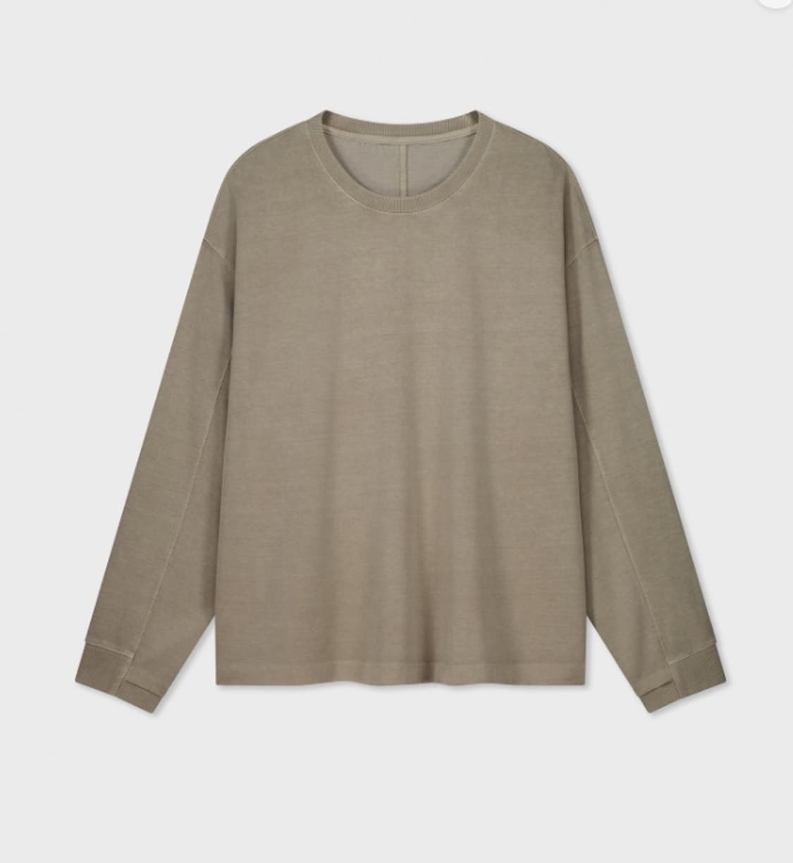 벨리에 가르송 롱슬리브 브라운 상품이미지1