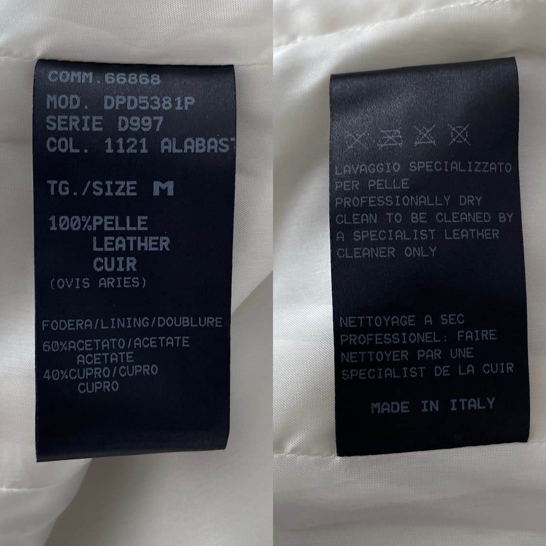 DROMe made in Italy 천연가죽 트렌치(M) 상품이미지9