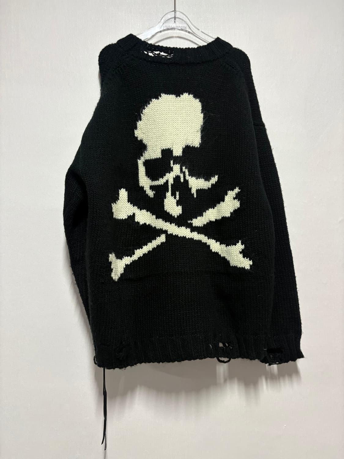 [XL] Master Mind Skull Logo Damage Knit 상품이미지1