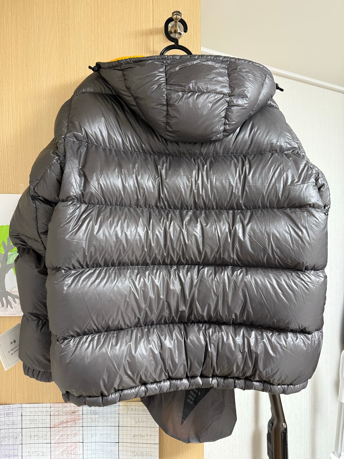 (절충가능)난가*필그림 25fw 다운자켓 그레이 새제품 팝니다 상품이미지3