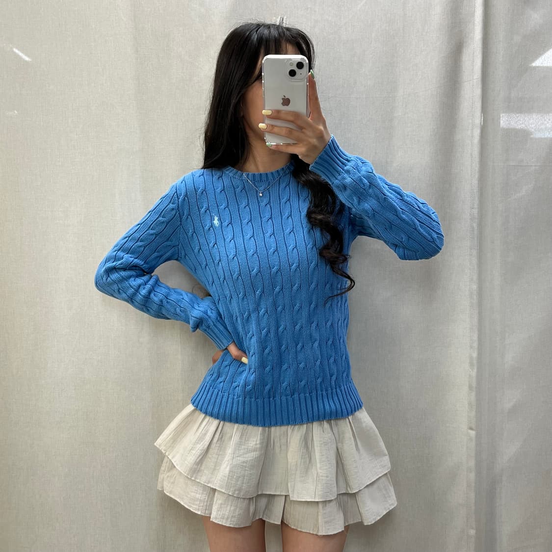 폴로 랄프 로렌 꽈배기 니트/#3666 상품이미지1
