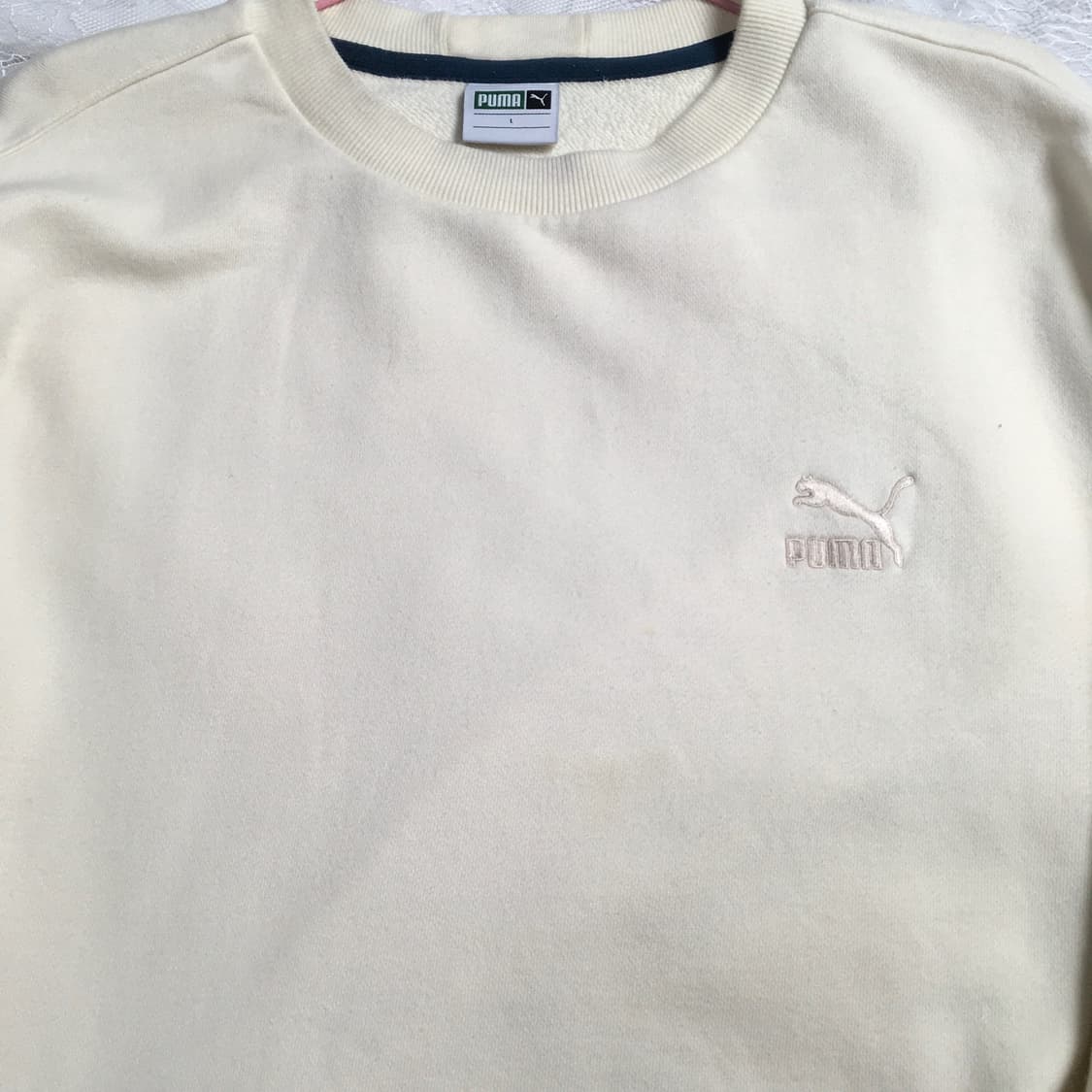 퓨마 생크림맛 아방 맨투맨 상품이미지4