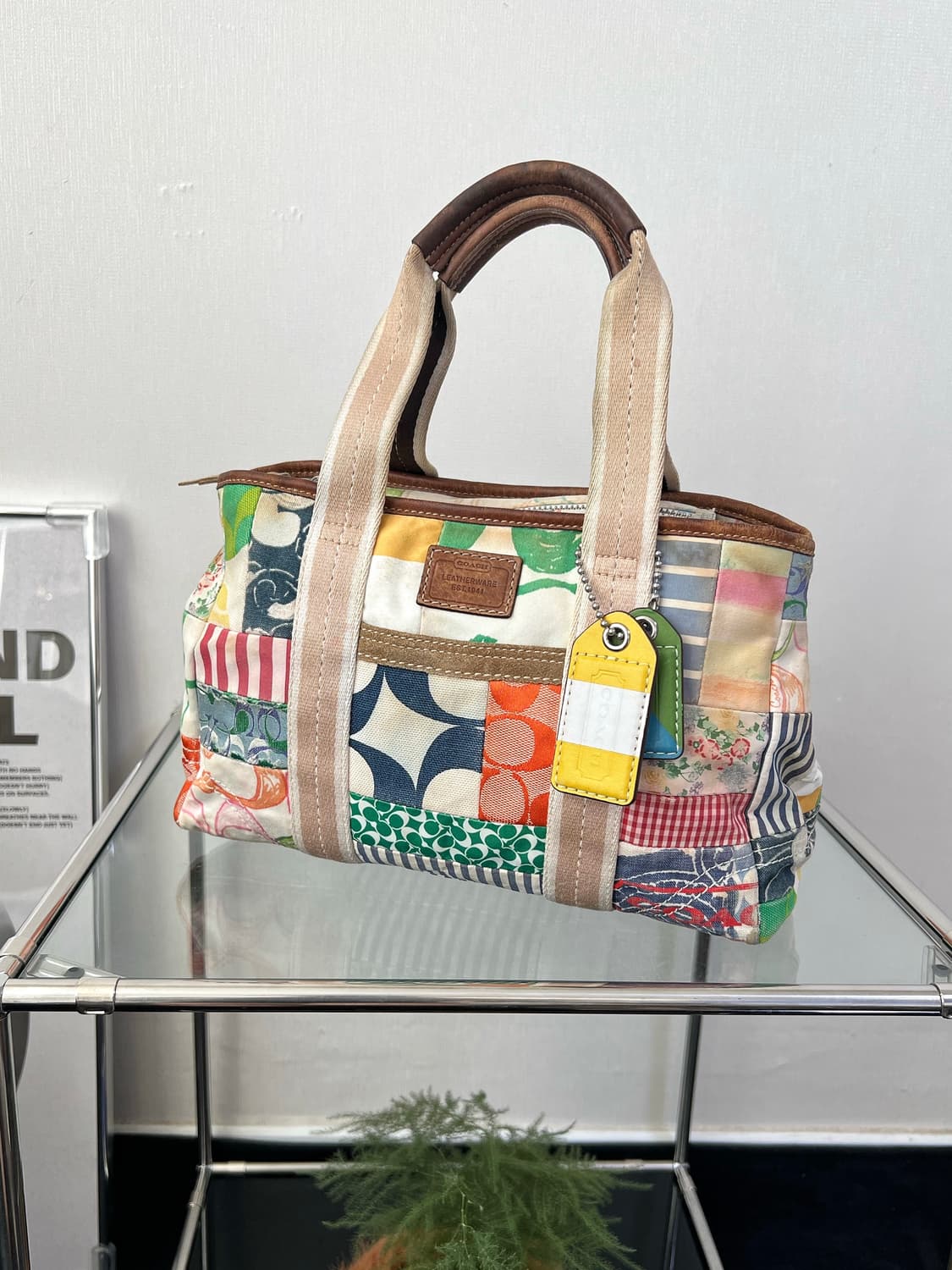 코치 Hampton 패치워크 토트백 상품이미지1