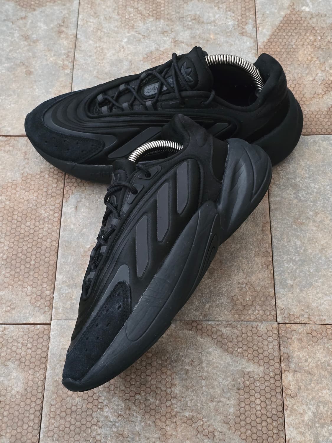 (230)아디다스 오젤리아 트리플 블랙 상품이미지5