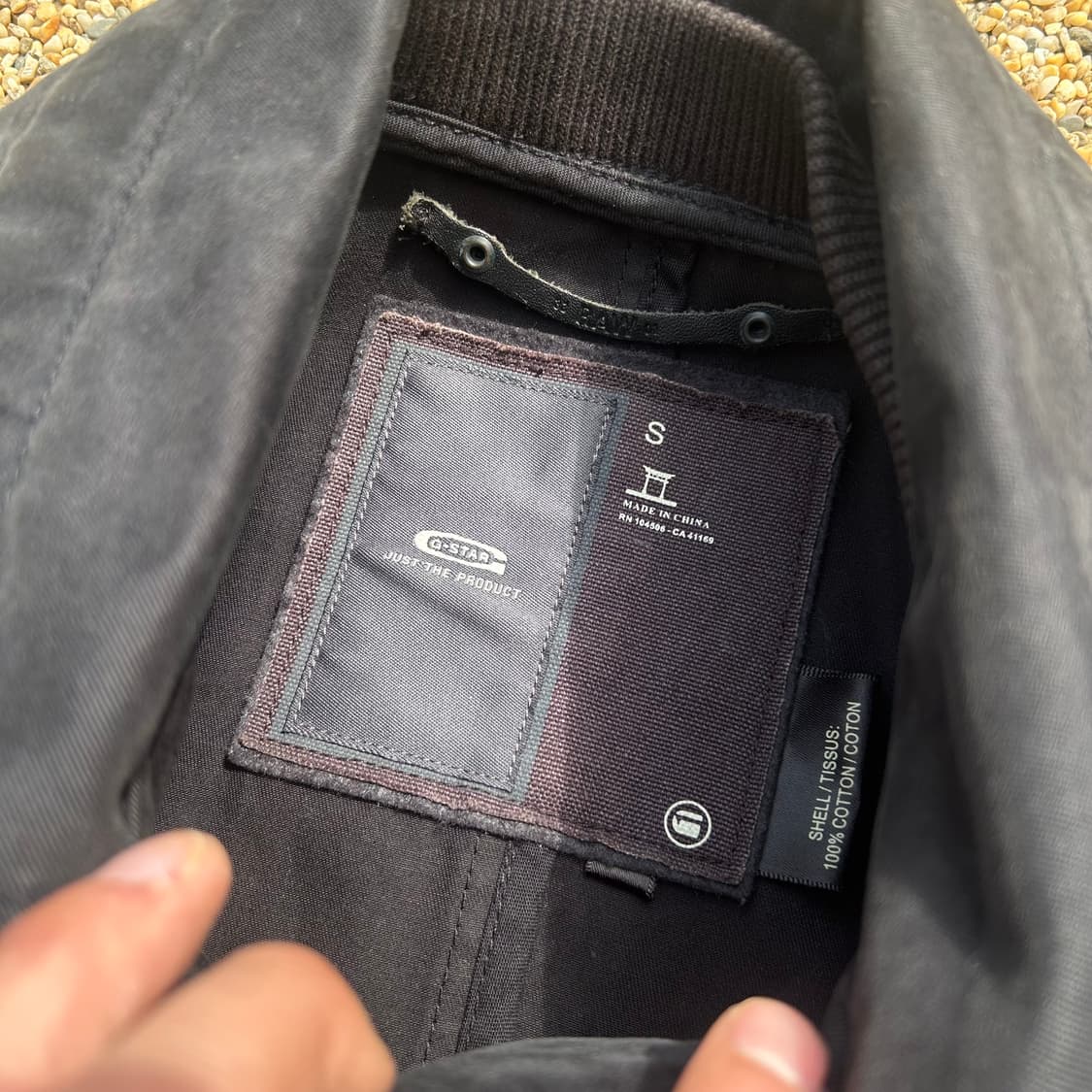 지스타(gstar) 블랙 코트 자켓 상품이미지4