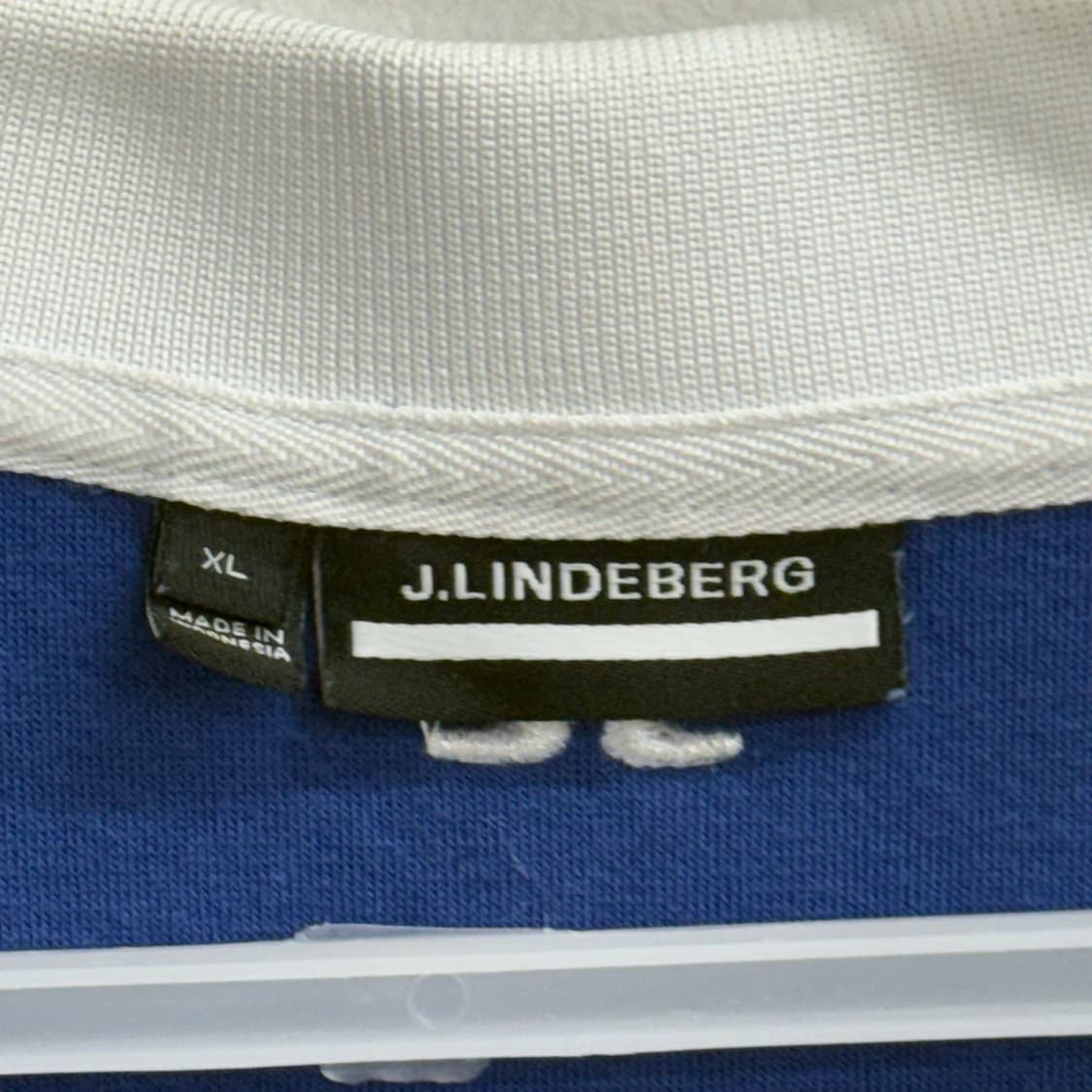 J.LINDEBERG (제이린그버그)릴랜드 타월 폴로 블루 티셔츠XL 상품이미지2
