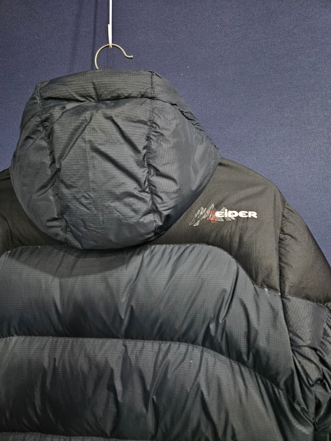 아이더 윈드스토퍼 다크네이비 남성 100 구스다운 패딩  상품이미지9