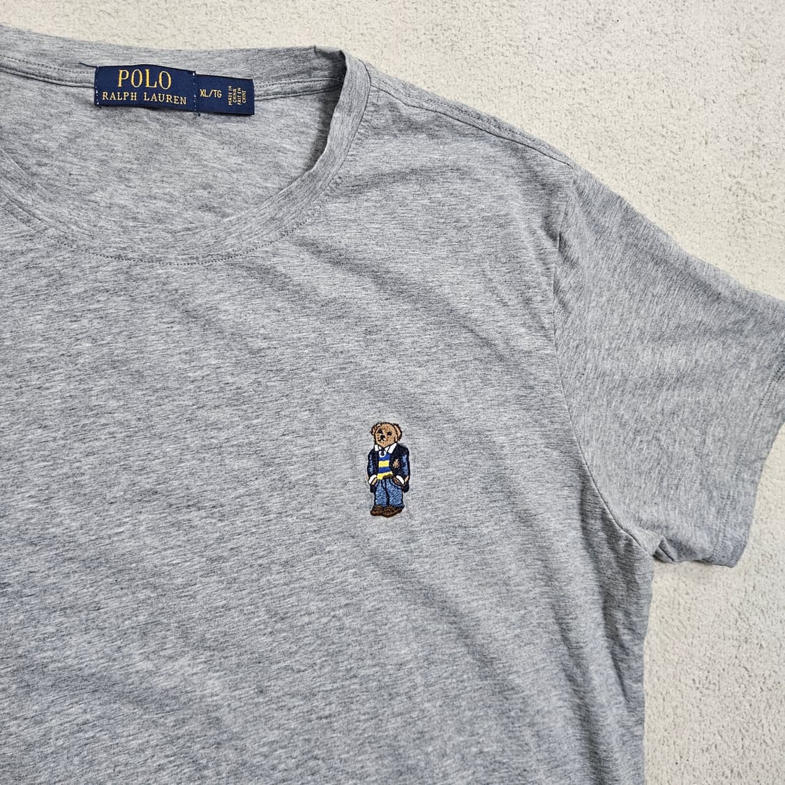 폴로 랄프 로렌 폴로 베어 반팔티 XL 상품이미지2