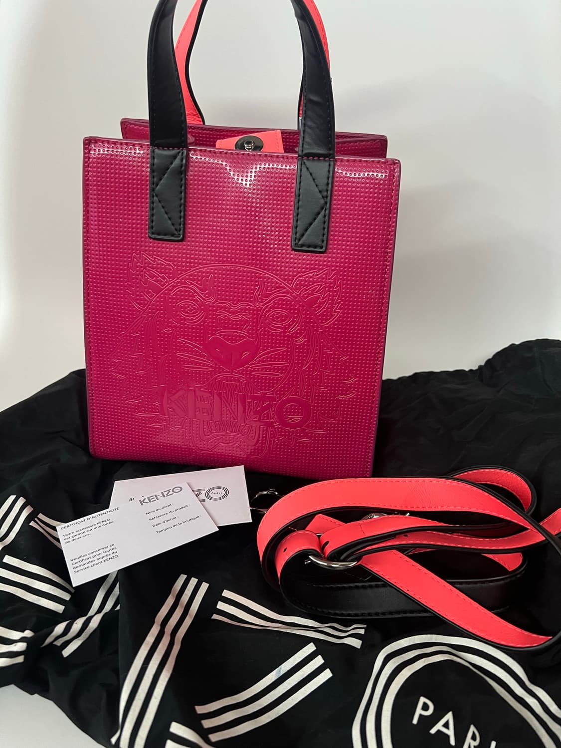 KENZO 겐조 핑크 토트백 상품이미지1