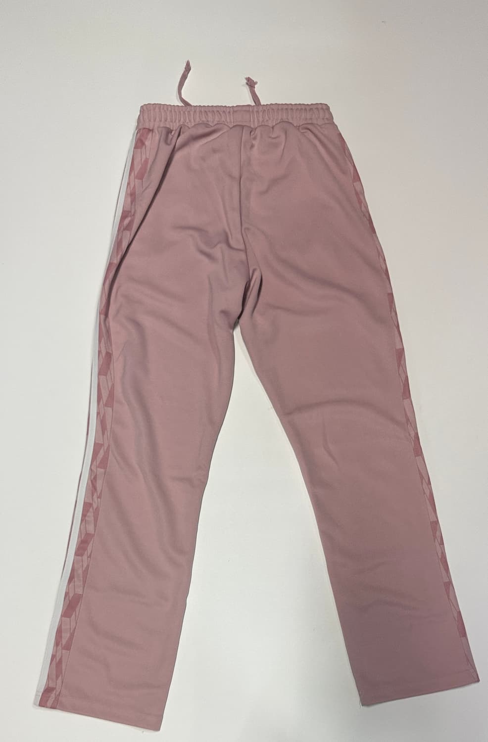 여성 널디 모노그램 핑크색 라인 트랙팬츠 S 상품이미지2
