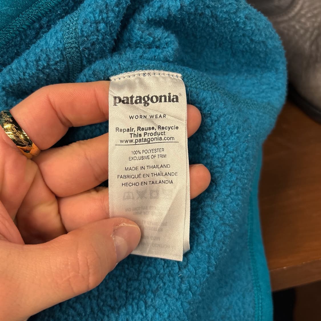 파타고니아 베터 스웨터 반집업 풀오버 플리스 아쿠아마린 N886 상품이미지9