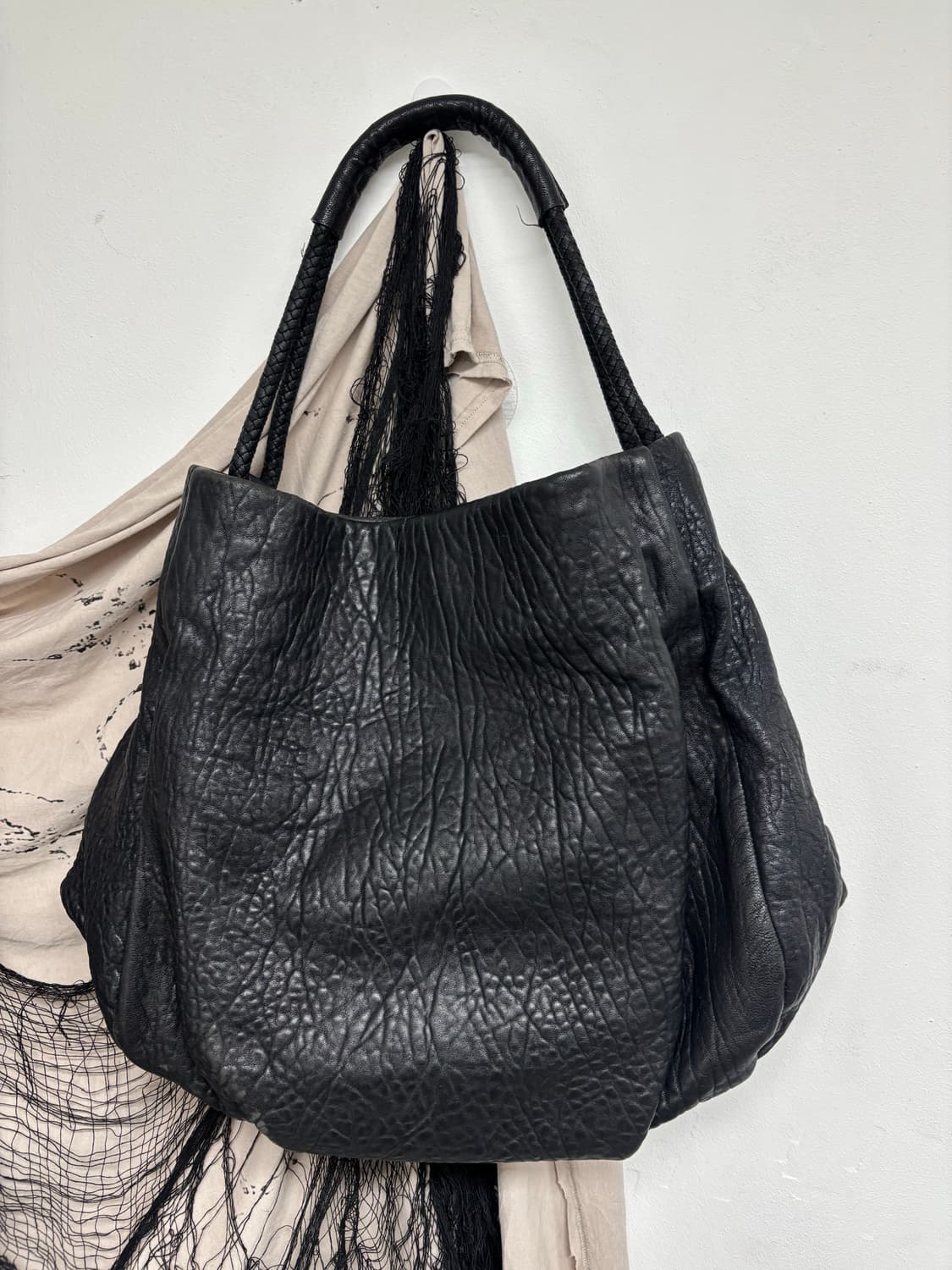 [ACC]VKei Mood Black Leather Bag 상품이미지5