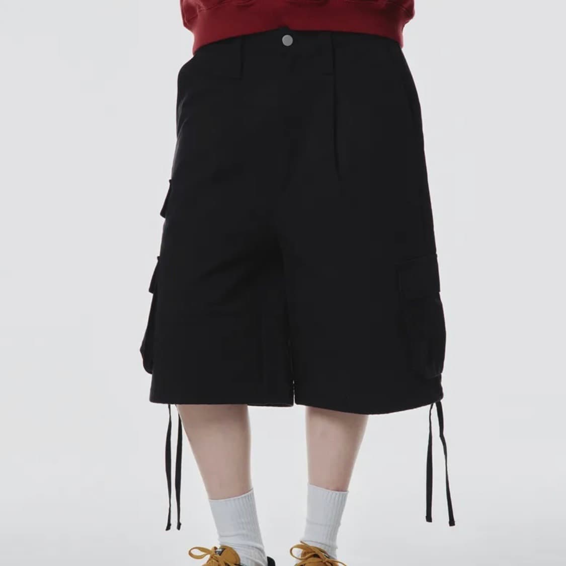 아메스 월드와이드 카고 버뮤다 AMES CARGO SHORTS BLACK 상품이미지1