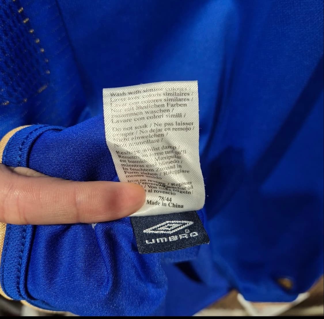 엄브로 첼시 100주년 티셔츠 삼성 XLB 상품이미지5