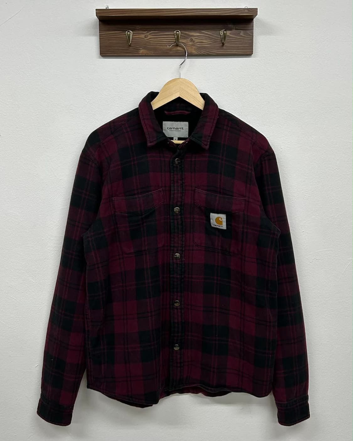 [M] 칼하트 wip 기모 워크 셔츠 자켓 상품이미지1