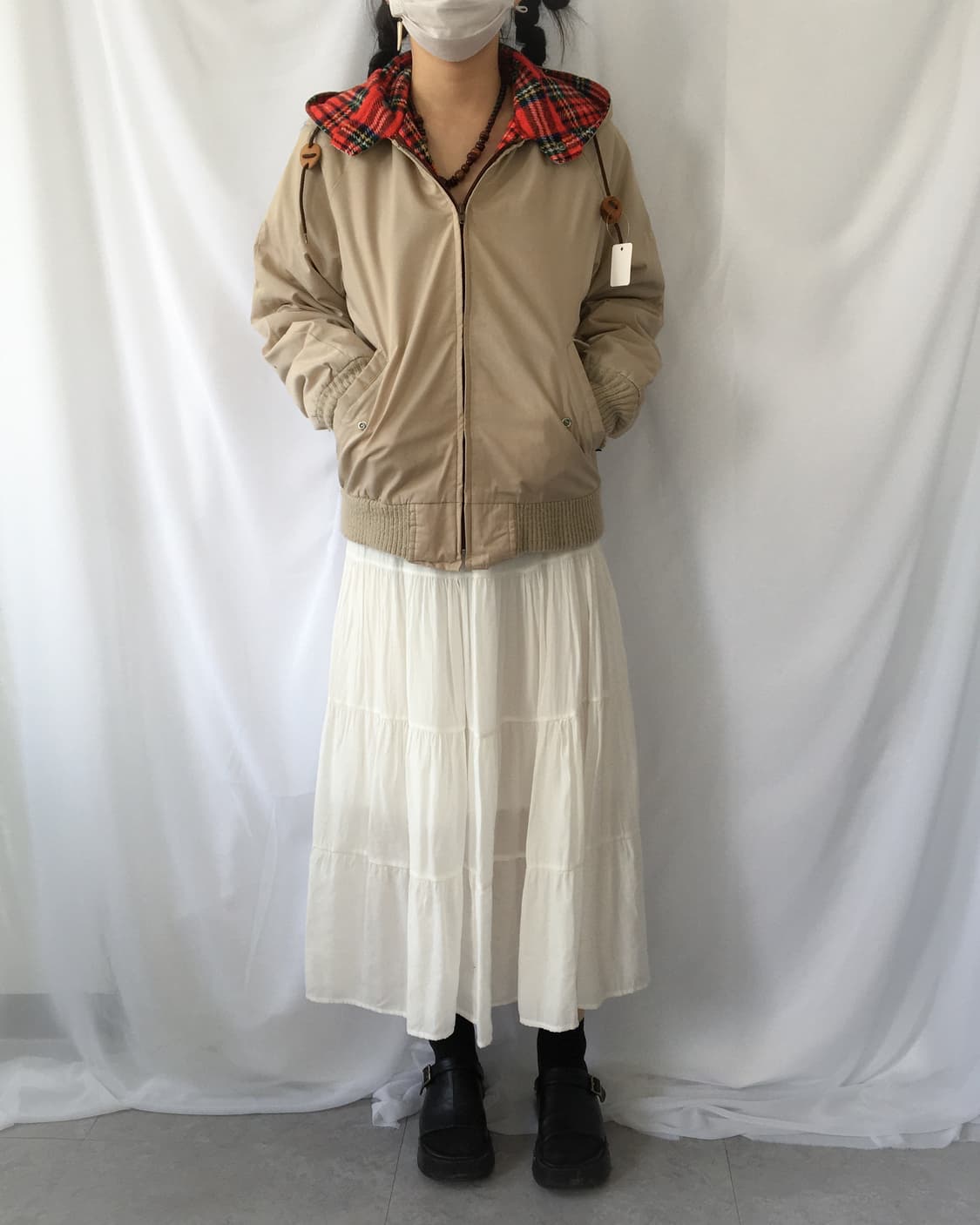 White long skirt 상품이미지4