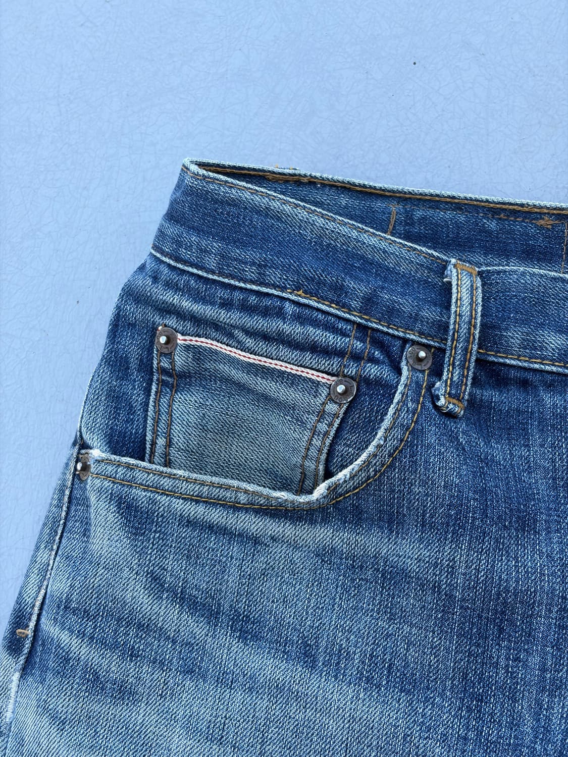 90's levis 501 “RED" USA MADE 상품이미지4