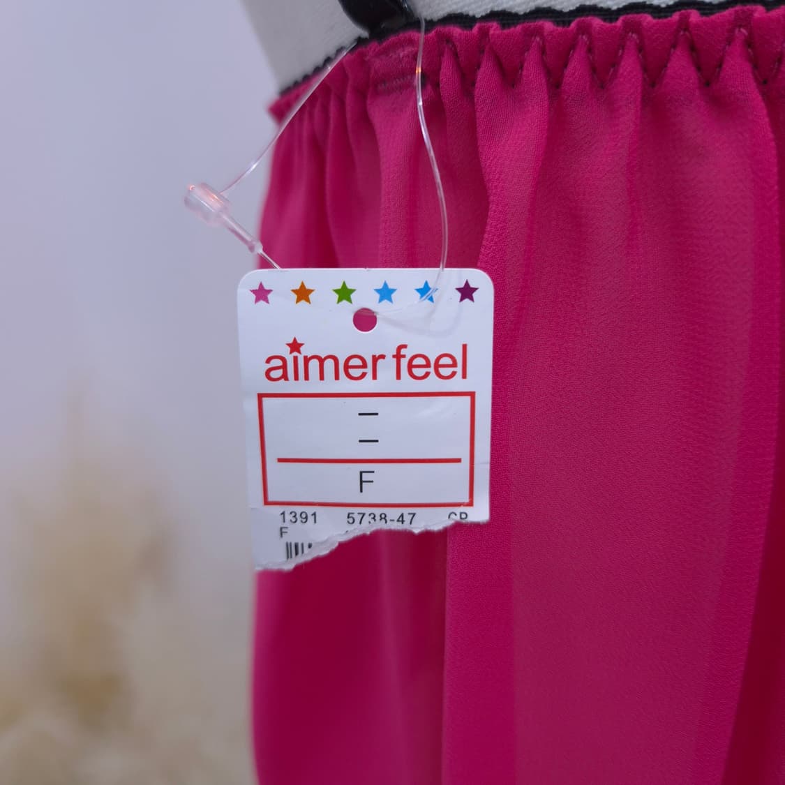 일본제 aimerfeel 쉬폰 베이비돌 나이트웨어 상품이미지9