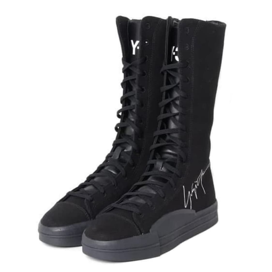 요지 야마모토 아디다스 하이 스니커즈 롱부츠 상품이미지1